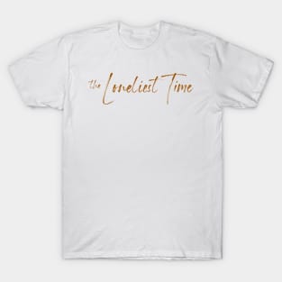 The Loneliest Time Carly Rae Jepsen Title Logo T-Shirt